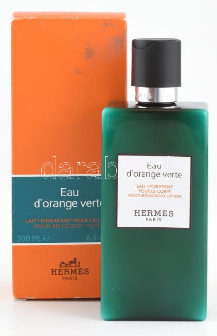 Hermes Eau d'orange verte hidratáló testápoló, 200 ml, tartalommal, eredeti dobozában