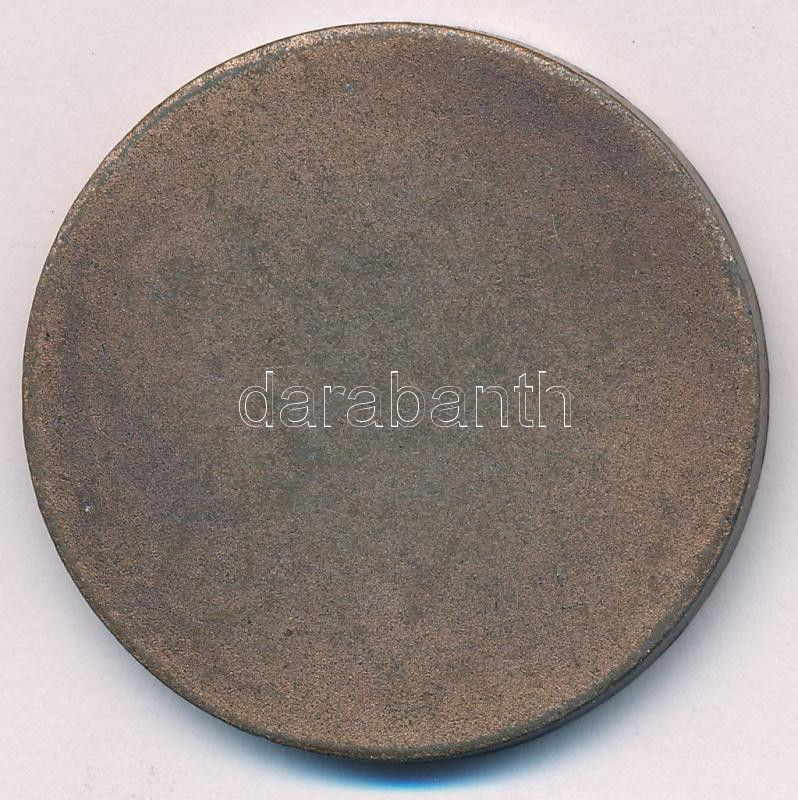 ~1980. 'Budapesti Orvostudományi Egyetemi Sportclub - versenydíj' egyoldalas bronzozott fém díjérem (40mm) T:2 - Image 2