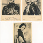 SZÍNÉSZNŐK - 6 db régi képeslap / ACTRESSES - 6 pre-1945 postcards
