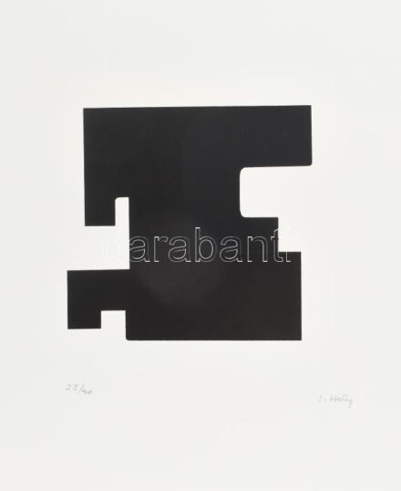 Hetey Katalin (1924-2010): Rész egész. Szitanyomat, papír. Jelzett. Számozott (23/40). Lapméret: 54x43 cm / Screenprint on paper, signed, numbered (23/40).