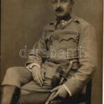 1915 Kézdivásárhely, Targu Secuiesc; Osztrák-magyar katona karddal / WWI K.u.k. military, soldier with sword. photo (EK)