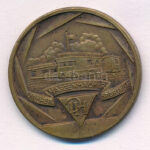 1938. 'Schmidt Serleg / Dreher Haggenmacher Sportkör' bronz díjérem (30mm) T:1-,2 patina - Image 2