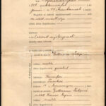 1906 Izraelita születési anyakönyvi kivonat