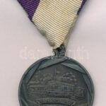1947. 'Dreher Haggenmacher Sportkör' kétoldalas Zn díjérem mellszalagon, '1947' gravírozással (30mm) T:1-