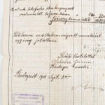 1910 Schober Ferenc bádogos mester részletes költségvetés két lapon - Image 2