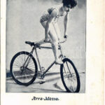 Arra-Mozza / Kerékpáros cirkuszi akrobata / Circus acrobat with bicycle (fl)