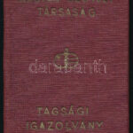 1956 Magyar-Szovjet Társaság tagsági igazolvány, 2 Ft bélyeggel - Image 2