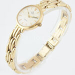 Arany (Au/14k) Helvetia női quartz karóra, működik, jelzett, d:24mm bruttó: 22,69g - Image 2