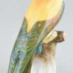 Herendi Zöld Küllő, kézzel festett porcelán, jelzett, hibátlan, m: 15 cm - Image 2