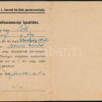 1946 Katonai személyazonossági igazolvány - Image 2
