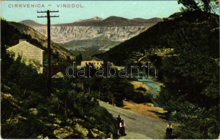 1907 Crikvenica, Cirkvenica; Vinodol / valley. Quarn. Nr. 122. Aut. Ed. Feitzinger's Kunstverlag (EK)