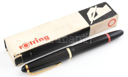 Rotring Tintenkuli bakelit tintaceruza, eredeti dobozában