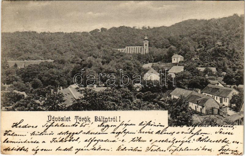 1904 Törökbálint, látkép (EK)