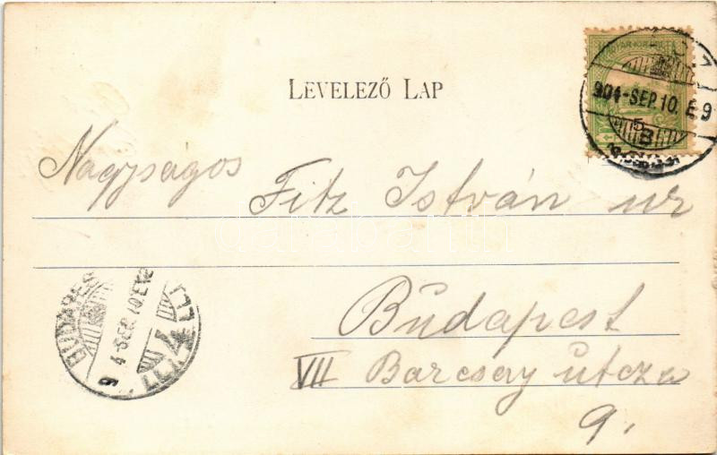 1904 Vác, Hétkápolna. Divald Károly 355. sz. (kis szakadás / small tear) - Image 2