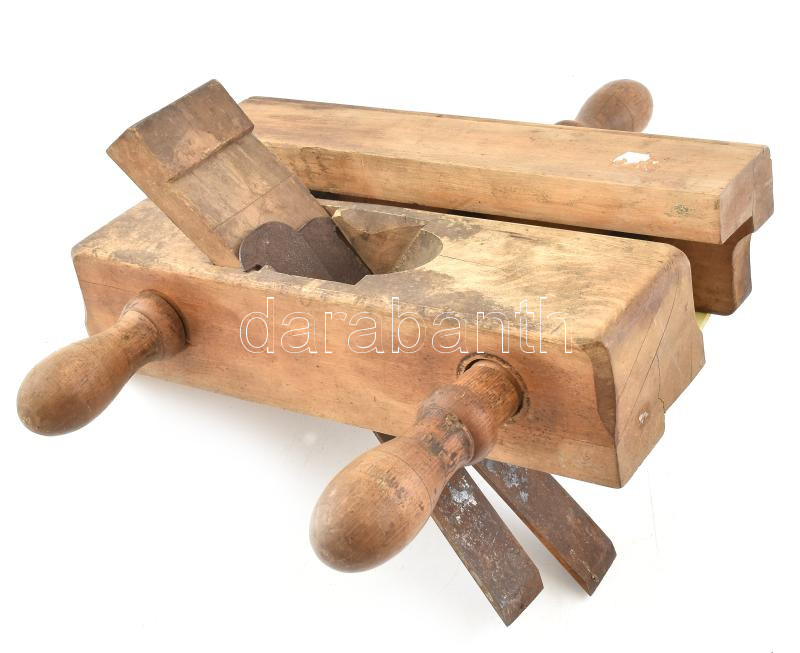 Csínvágó gyalu. Nagy méretű régi gyalu 30 cm - Image 2