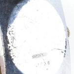 Ribatex svájci, kézi felhúzós karóra, dátumablakos, működő állapotban, kopott számlappal 26x28 mm - Image 3
