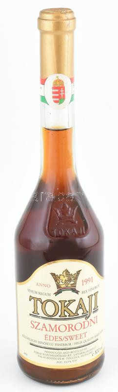 1991 Tokaji szamorodni. Tokaj Kereskedőház Rt. Sátoraljaújhely. 0,5l.