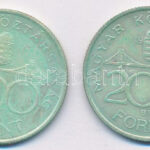 1994. 200Ft Ag 'Deák' (2x) T:1-,2 patina Adamo F13.1 - Image 2