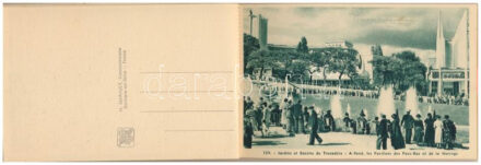 1937 Paris, Exposition Internationale Arts et Techniques Promenade a Travers l'Exposition - postcard booklet with 20 postcards