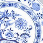 Villeroy & Boch antik süteményes tányér, 4db, kis kopásokkal, jelzett, d: 20 cm - Image 2