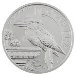 Ausztrália 2022. 1$ Ag 'Kacagójancsi' (31,1g) T:BU Australia 2022. 1 Dollar Ag 'Kookaburra' (31,1g) C:BU