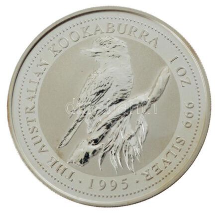 Ausztrália 1995. 1$ Ag 'Kacagójancsi' (31,1g) T:BU Australia 1995. 1 Dollar Ag 'Kookaburra' (31,1g) C:BU Krause KM#260