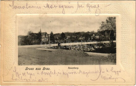 1921 Graz (Steiermark), Rosenberg. Kunstverlag H. Kölz No. 1725. (EB)