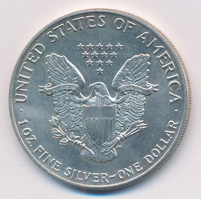 Amerikai Egyesült Államok 1987. 1$ Ag T:1- USA 1987. 1 Dollar Ag C:AU Krause KM#273 - Image 2