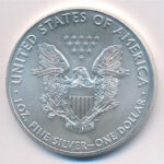 Amerikai Egyesült Államok 2018. 1$ Ag T:1 USA 2018. 1 Dollar Ag C:UNC Krause KM#273 - Image 2