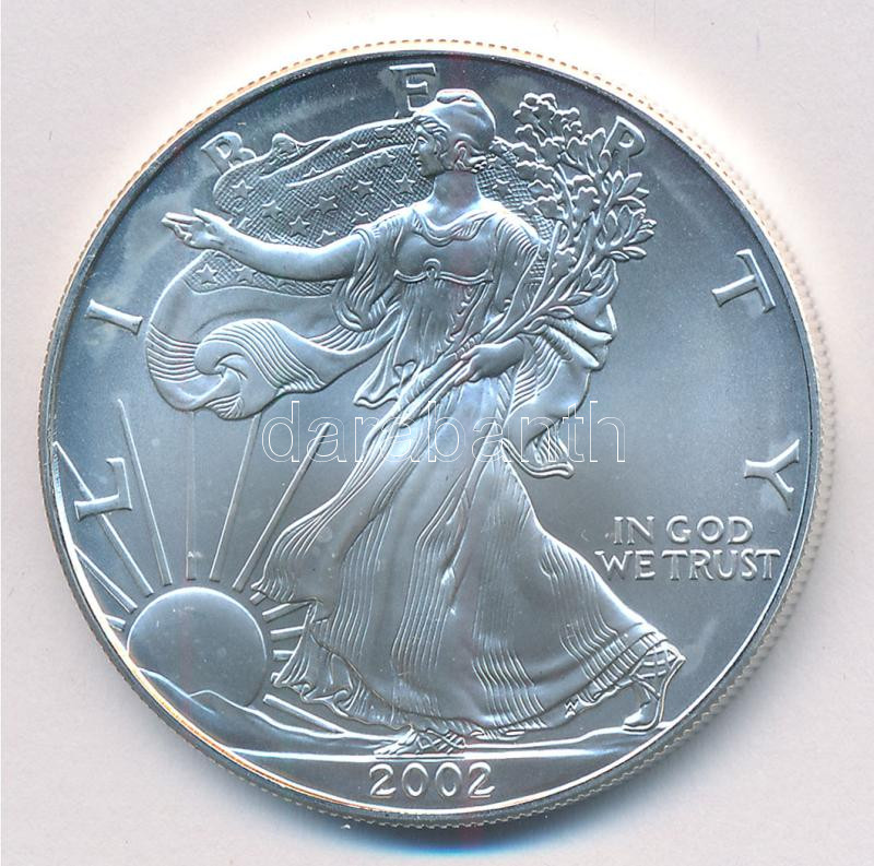 Amerikai Egyesült Államok 2002. 1$ Ag T:1 USA 2002. 1 Dollar Ag C:UNC Krause KM#273