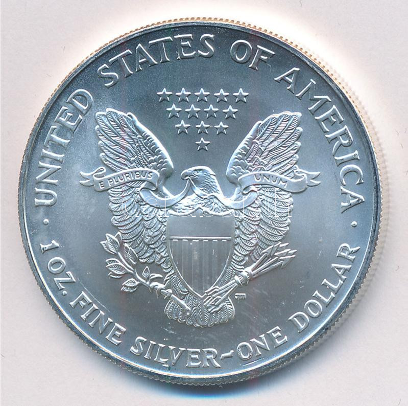 Amerikai Egyesült Államok 2002. 1$ Ag T:1 USA 2002. 1 Dollar Ag C:UNC Krause KM#273 - Image 2