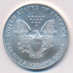 Amerikai Egyesült Államok 2001. 1$ Ag sérült kapszulában T:1 USA 2001. 1 Dollar Ag in damaged capsule C:UNC Krause KM#273 - Image 2