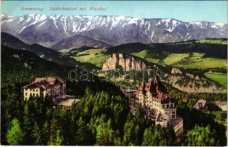 Semmering, Südbahnhotel mit Waldhof / hotel (EB)