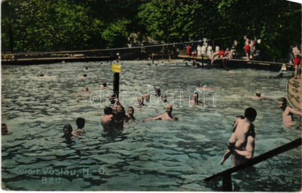 1907 Bad Vöslau, Bad / spa, bathers (Rb)