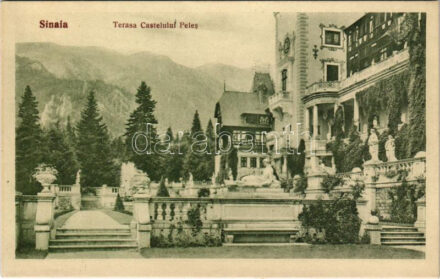 Sinaia, Terasa Castelului Peles / castle terrace