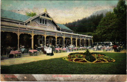 1904 Karlovy Vary, Karlsbad; Café Kaiserpark (EK)