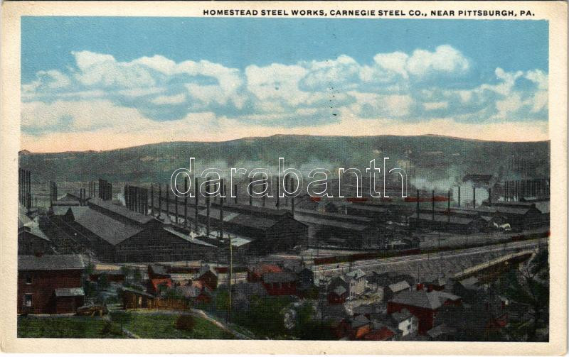 Pittsburgh (Pennsylvania), Homestead Steelworks, Carnegie Steel Co.