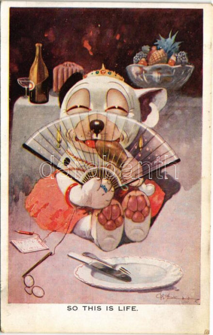1927 'So this is life' Bonzo dog. A.R. & Co. i. B. 1584. s: G. E. Studdy (EK)