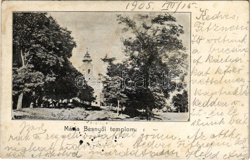 1905 Máriabesnyő (Gödöllő), Római katolikus templom (EK)