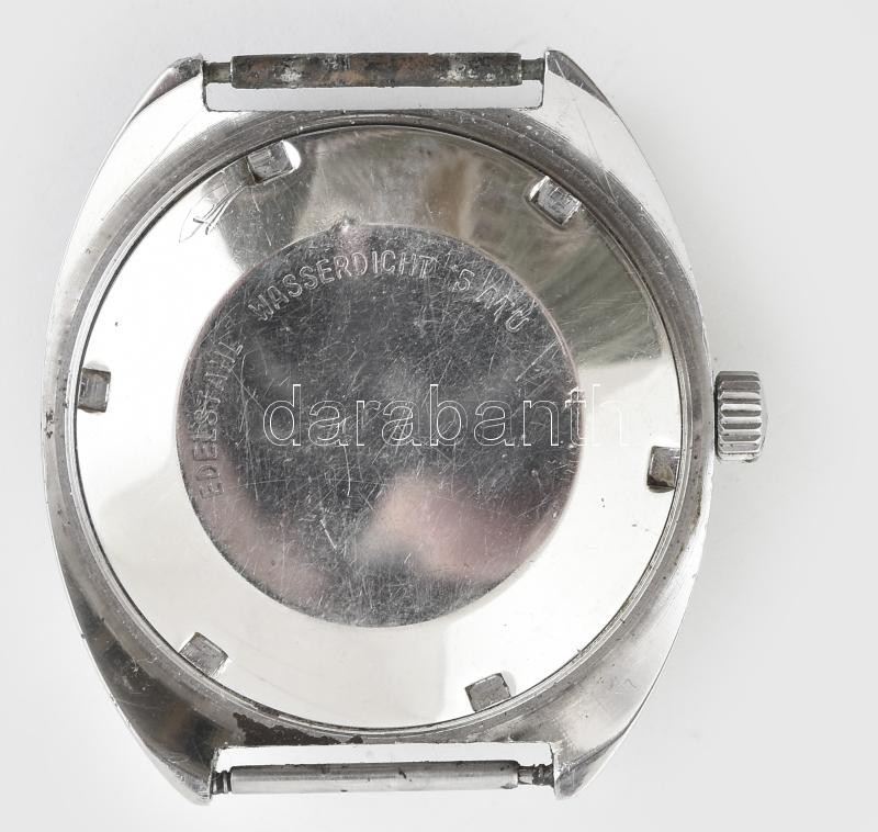 Lang, automata, férfi karóra, működő, jó állapotban d: 37 mm - Image 2