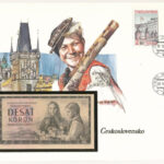 Csehszlovákia 1960. 10K felbélyegzett borítékban, bélyegzéssel T:I Czechoslovakia 1960. 10 Korun in envelope with stamp and cancellation C:UNC
