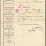 1897 Bp., Geittner és Rausch gépgyár 4 oldalas fejléces számlája - Image 3