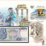 Görögország 1978. 50Dr felbélyegzett borítékban, bélyegzéssel T:I Greece 1978. 50 Drachmai in envelope with stamp and cancellation C:UNC