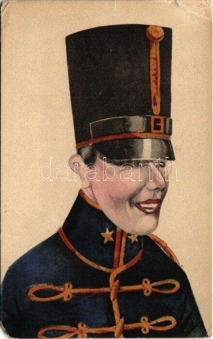 Osztrák-magyar katonatiszt / K.u.k. military officer. B.K.W.I. 809-1. (EM)