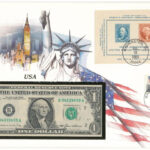 Amerikai Egyesült Államok 1981. 1$ felbélyegzett borítékban, bélyegzéssel T:I USA 1981. 1 Dollar in envelope with stamp and cancellation C:UNC