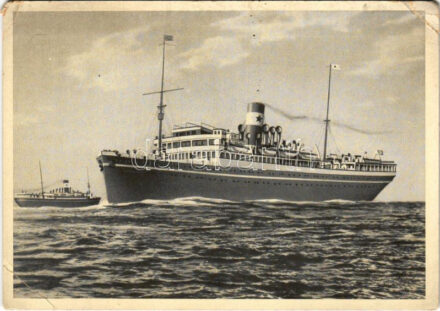 1938 SS 'GEROLSTEIN' Red Star Line Regular Passenger Service (EM)