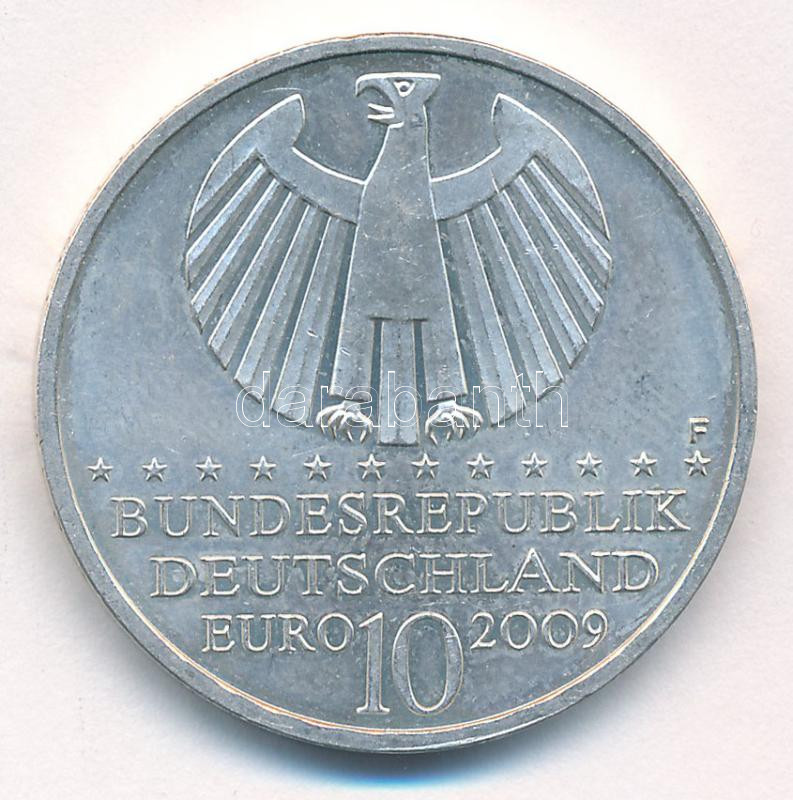 Németország 2009F 10E Ag 'Kepler törvényeinek 400. évfordulója' T:1- Germany 2009F 10 Euro Ag 'Kepler's laws - 400th Anniversary' C:AU Krause KM#280 - Image 2