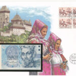 Csehország 1994. 20K felbélyegzett borítékban, bélyegzéssel T:I Czech Republic 1994. 20 Korun in envelope with stamp and cancellation C:UNC