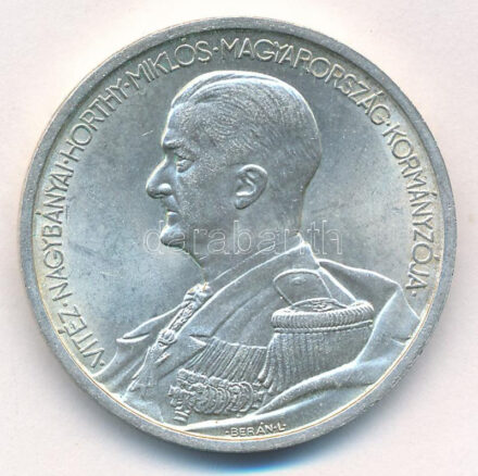 1939. 5P Ag 'Horthy balra' T:1- Adamo P8.2