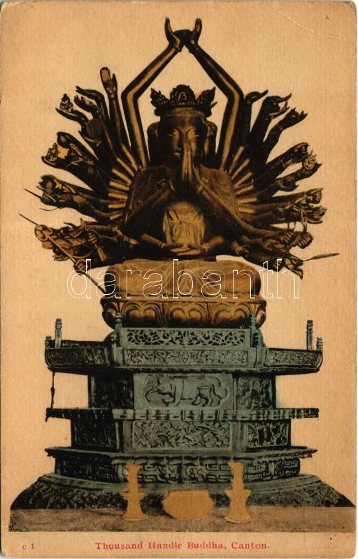 Guangzhou, Canton; Thousand Handle Buddha (EB)